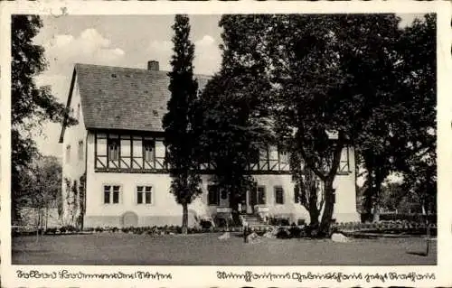 Ak Bodenwerder an der Weser, Geburtshaus, jetzt Rathaus