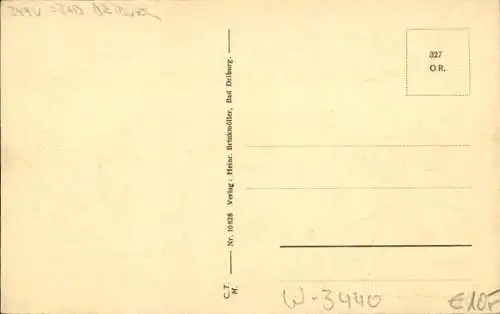 Ak Pömbsen Bad Driburg in Westfalen, Bad Hermannsborn, Brunnenschenke