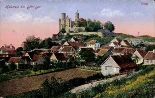 Ak Rimbach Bornhagen im Eichsfeld, Burg Hanstein