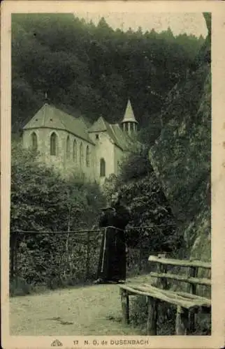 Ak Ribeauvillé Rappoltsweiler Alsace Haut Rhin, North Dame Dusenbach