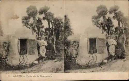 Stereo Ak Algier Algerien, Puits de la Bouzareah