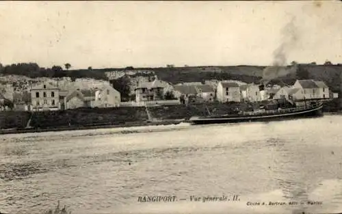 Ak Rangiport Gargenville Yvelines, Gesamtansicht