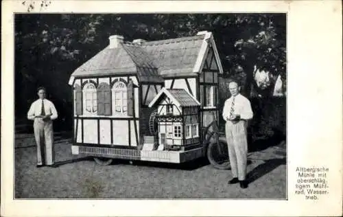 Ak Höhscheid Solingen in Nordrhein Westfalen, Heinr. Greis und Christian Barth, Altbergische Mühle