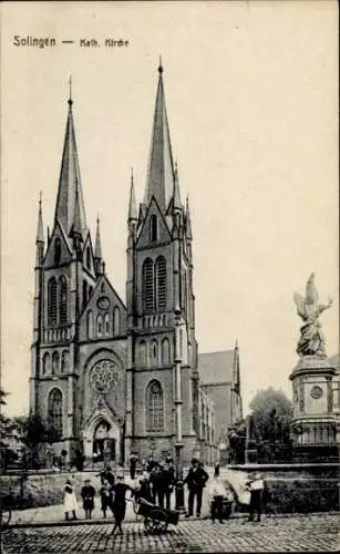 Ak Solingen im Bergischen Land, katholische Kirche