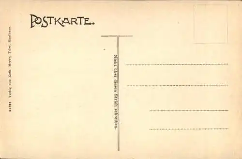 Ak Trier an der Mosel, Kaiserpalast