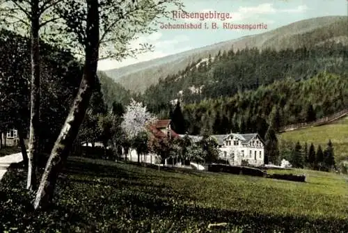 Ak Janské Lázně Johannisbad Region Königgrätz, Klausenpartie