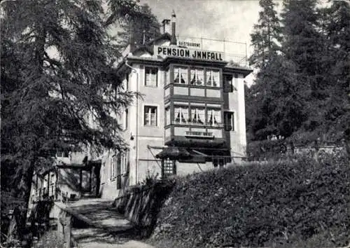 Ak Sankt Moritz Kanton Graubünden, Hotel Innfall