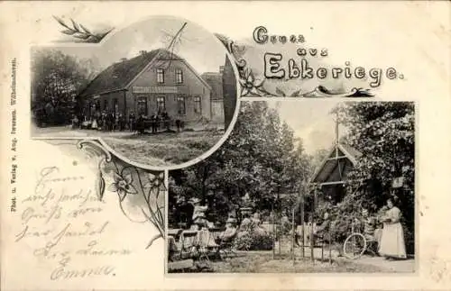 Ak Ebkeriege Wilhelmshaven, Gasthaus