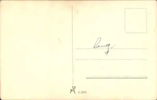 Ak Schauspielerin Heli Finkenzeller, Portrait, Autogramm