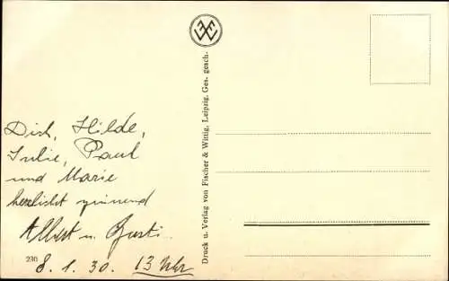 Ak Leipzig in Sachsen, Hauptbahnhof