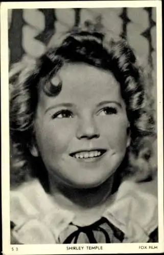 Ak Schauspielerin Shirley Temple, Portrait, Fox Film S 3