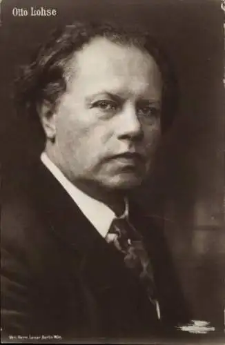 Ak Schauspieler Otto Lohse, Portrait