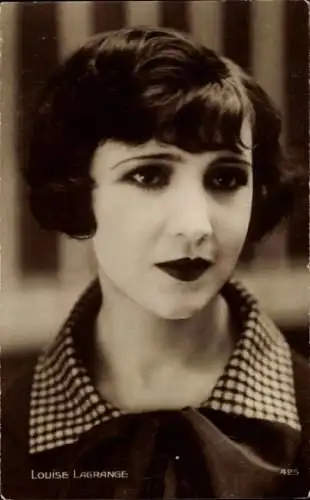 Ak Schauspielerin Louise Lagrange, Portrait