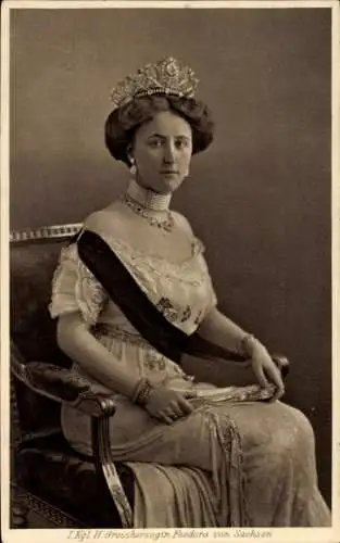 Ak Großherzogin Feodora von Sachsen Weimar Eisenach