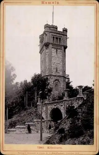 Kabinett Foto Hameln an der Weser Niedersachsen, Klütturm