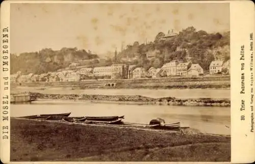 Kabinett Foto Trier an der Mosel, Panorama von Pallien