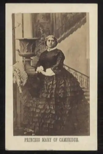 CdV Portrait Prinzessin Mary Adelaide von Cambridge