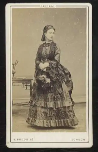 CdV Portrait Kaiserin Eugénie von Frankreich, geb. de Montijo