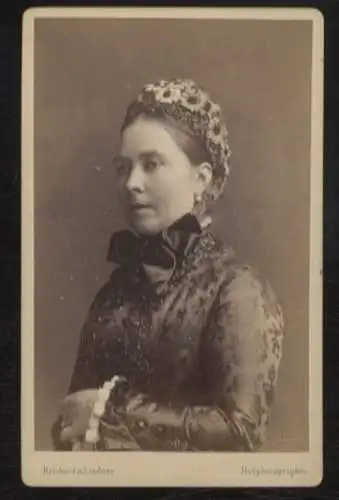 CdV Portrait Kaiserin Viktoria von Preußen