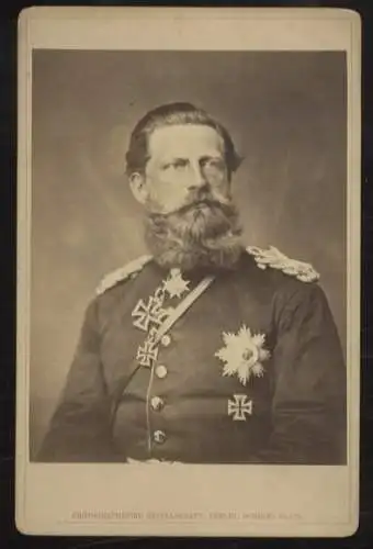 Cabinet Foto Friedrich Wilhelm III. König von Preußen