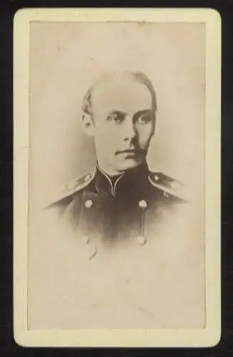 CdV Portrait Großherzog Friedrich Franz III. von Mecklenburg-Schwerin