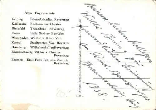 Ak Rudolf Benzinger, Exzentriker, Motorrad, Zirkus