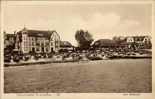 Ak Ostseebad Arendsee Kühlungsborn, Strand