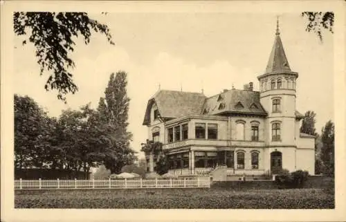 Ak Heerdt Düsseldorf am Rhein, Villa Rheineck