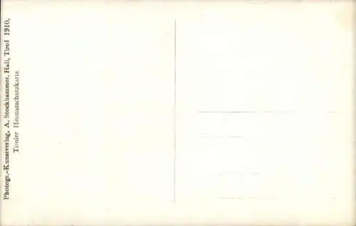 Ak Hötting Innsbruck in Tirol, Tor, Flur