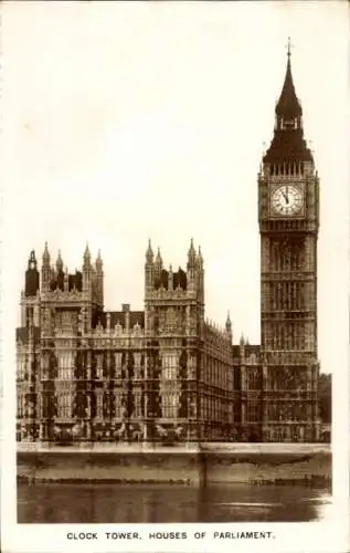 AK City of Westminster London England, Clock Tower, The Houses of Parliament