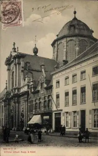 Ak Mechelen Mecheln Malines Flandern Antwerpen, Kirche Notre Dame d'Hanswyk