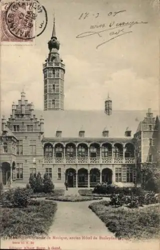 Ak Mechelen Mecheln Malines Flandern Antwerpen, Ecole de Musique, ancien Hotel de Busleyden