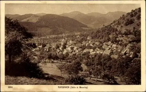 Ak Ranspach Elsass Haut Rhin, Panorama