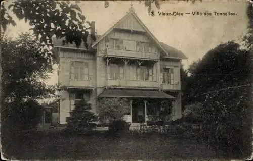 Ak Vieux Dieu Oude God Mortsel Flandern Antwerpen, Villa des Tonnelles