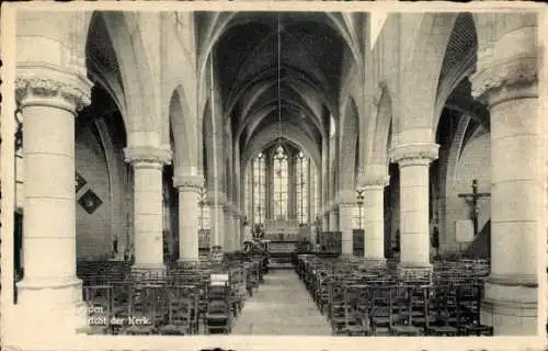 Ak Bonheiden Flandern Antwerpen Belgien, Kirche, Innenansicht