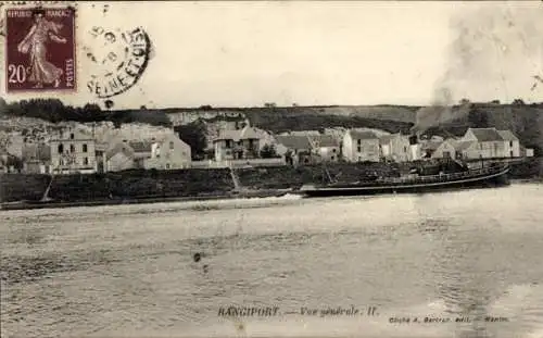 Ak Rangiport Gargenville Yvelines, Totale