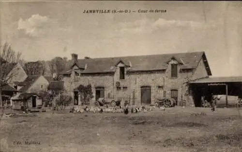 Ak Jambville-Yvelines, Bauernhof