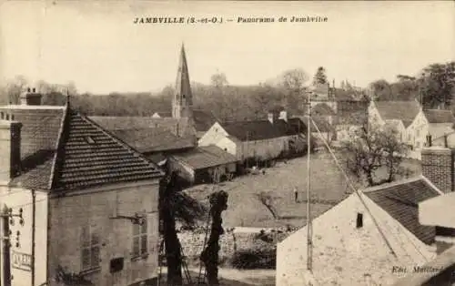 Ak Jambville Yvelines, Panorama