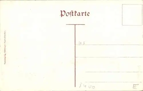 Ak Göttingen in Niedersachsen, Aula, Pferde