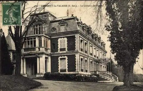 Ak Gruchet le Valasse Seine Maritime, Le Chateau des Genets