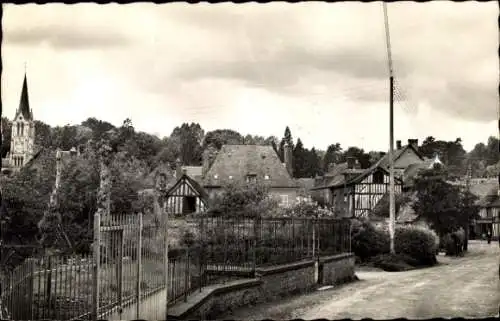 Ak Clères Seine Maritime, Eine Ecke des Bourg