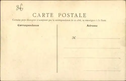 Ak Évecquemont Yvelines, Kirche