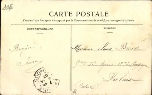 Ak Saint Germain et Laye Yvelines, Infanteriekaserne, Distrikt Luxemburg