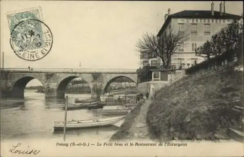 Ak Poissy-Yvelines, Le Petit Bras, The Restaurant de l’Sturgeon