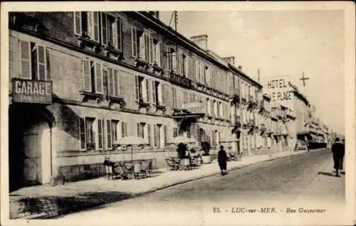 Ak Luc sur Mer Calvados, Rue Guynemer