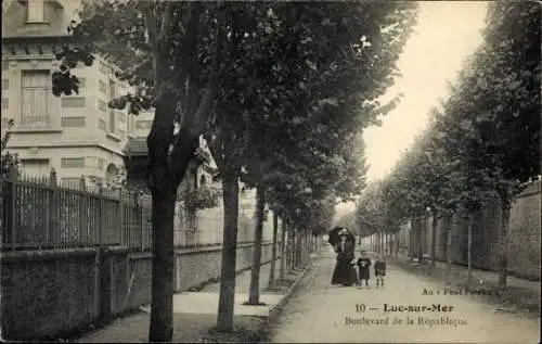 Ak Luc sur Mer Calvados, Boulevard de la République