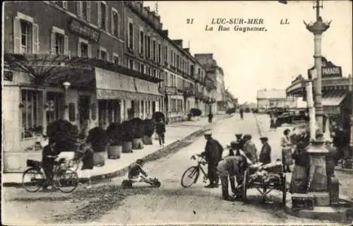 Ak Luc sur Mer Calvados, Rue Guynemer