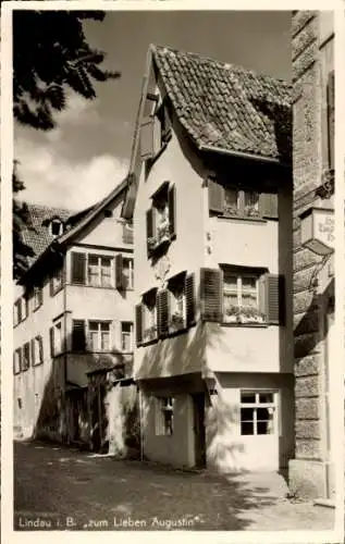 Ak Lindau am Bodensee Schwaben, Zum Lieben Augustin