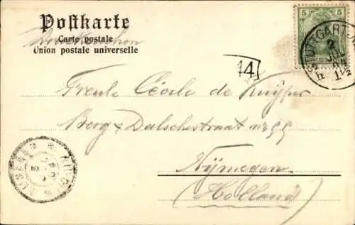 Ak Stuttgart in Württemberg, Altes Schloss