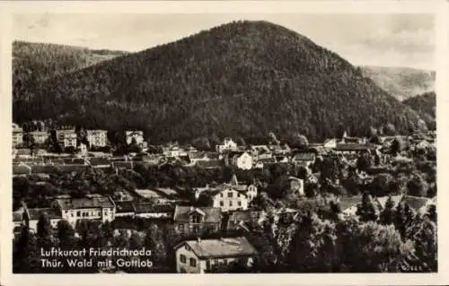 Ak Friedrichroda im Thüringer Wald, Gesamtansicht, Gottlob